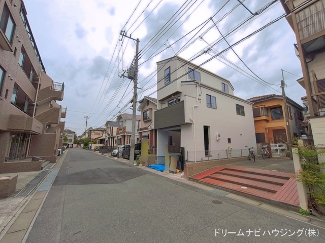 千葉県市川市宝１丁目の新築戸建て完成写真 2026年4月22日撮影