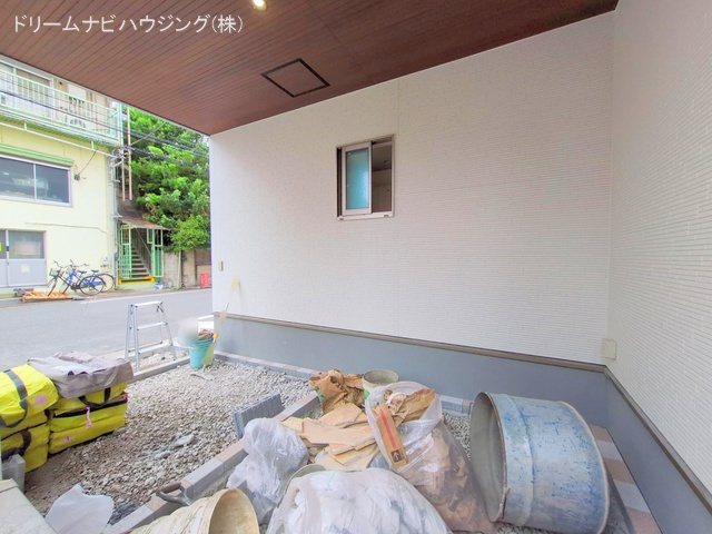 東京都江戸川区中葛西2丁目の新築戸建て外構写真 2025年10月13日撮影
