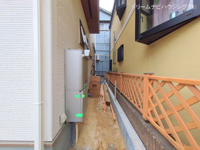 東京都江戸川区中葛西2丁目の新築戸建て外構写真 2025年10月13日撮影