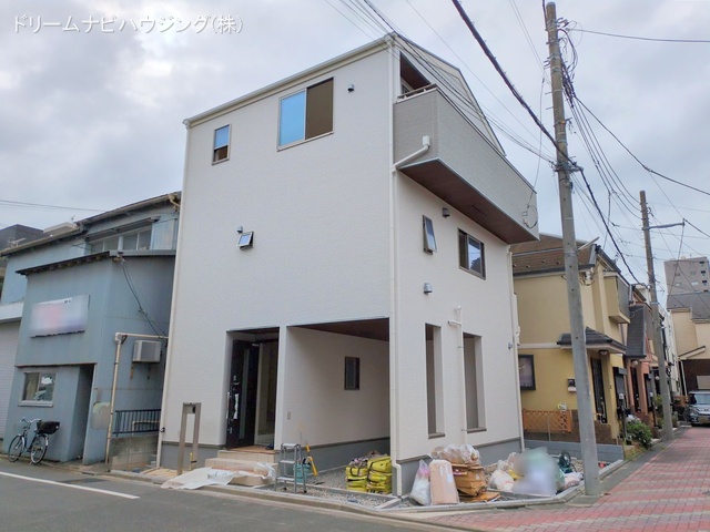 東京都江戸川区中葛西2丁目の新築戸建て外構写真 2025年10月13日撮影