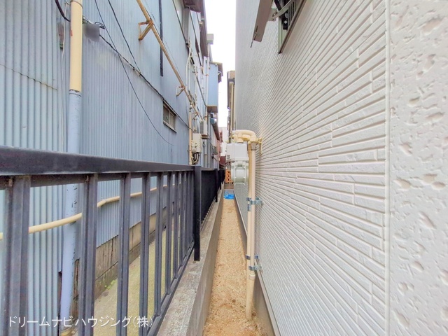 東京都江戸川区中葛西2丁目の新築戸建て外構写真 2025年10月13日撮影