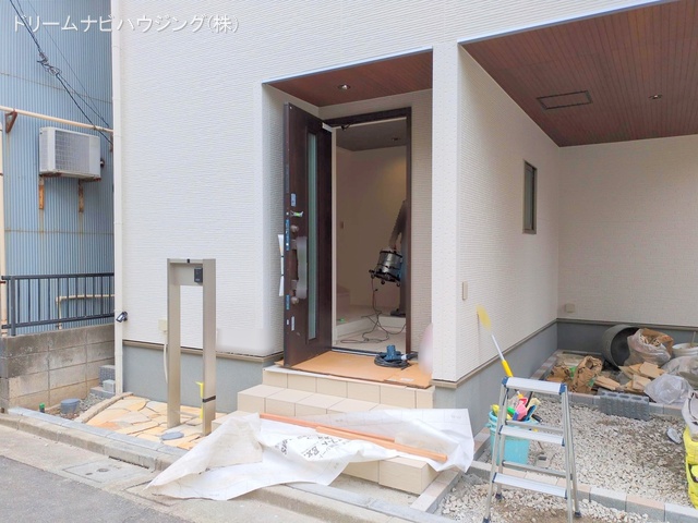 東京都江戸川区中葛西2丁目の新築戸建て外構写真 2025年10月13日撮影