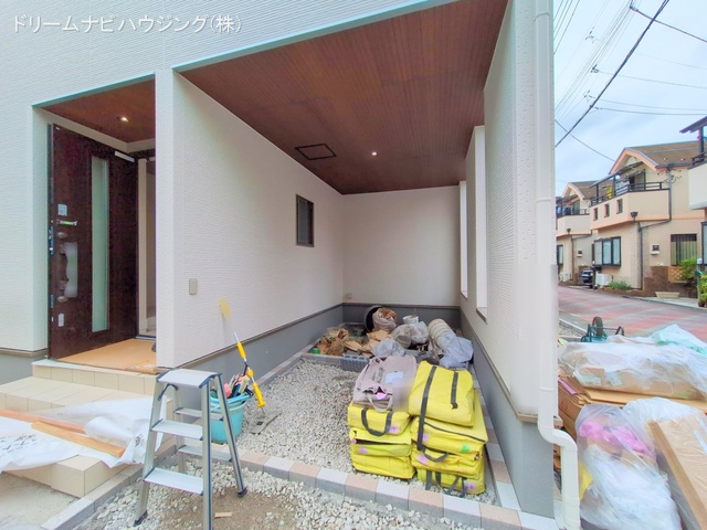 東京都江戸川区中葛西2丁目の新築戸建て外構写真 2025年10月13日撮影