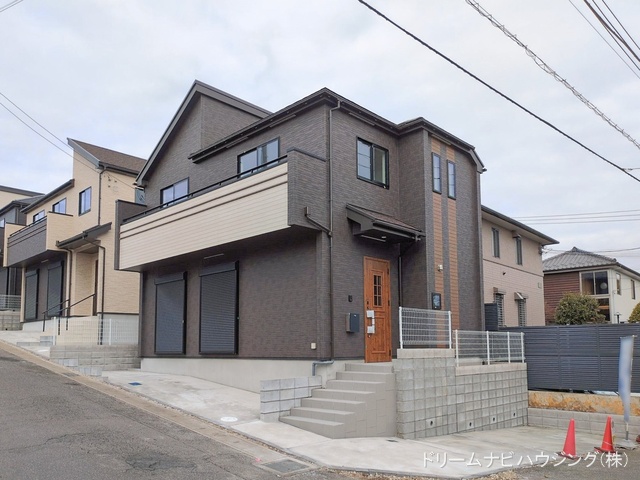 千葉県市川市北国分２丁目の新築戸建て完成写真 2026年2月19日撮影