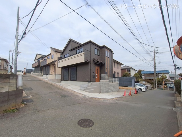 千葉県市川市北国分２丁目の新築戸建て完成写真 2026年2月19日撮影