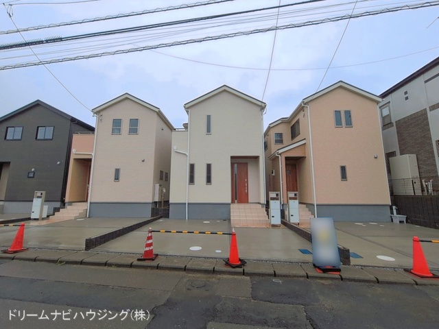 千葉県市川市東菅野５丁目の新築戸建て完成写真 2026年4月1日撮影