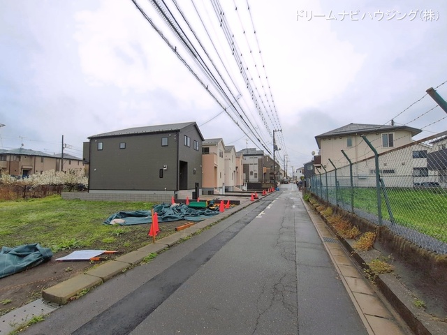 千葉県市川市東菅野５丁目の新築戸建て完成写真 2026年4月1日撮影