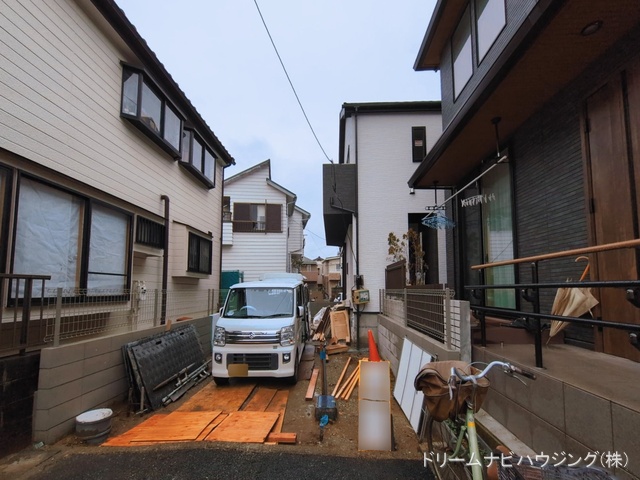 千葉県市川市須和田１丁目の新築戸建て外構写真 2026年3月3日撮影