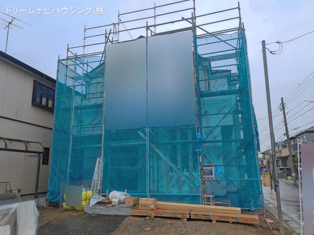 千葉県市川市南大野１丁目の新築戸建てシート写真 2026年3月22日撮影