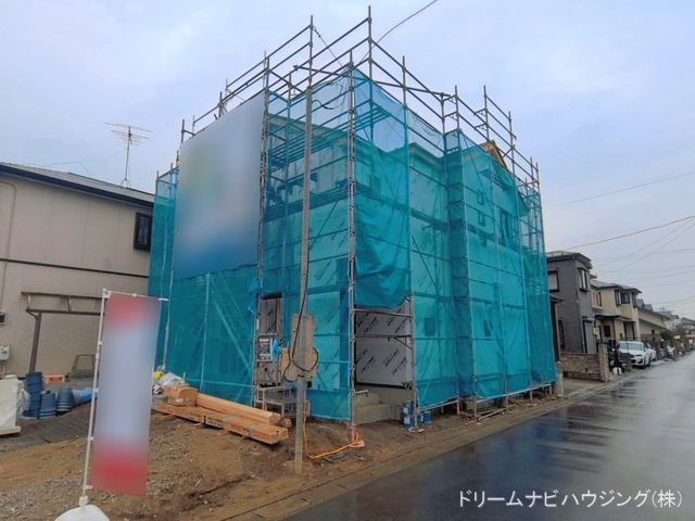 千葉県市川市南大野１丁目の新築戸建てシート写真 2026年3月22日撮影