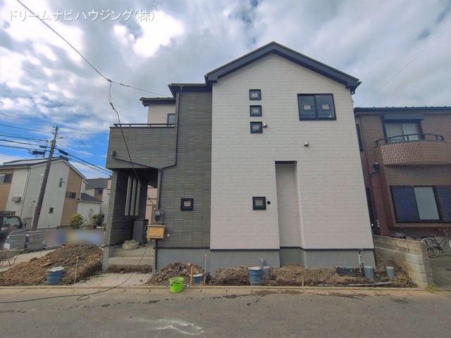 千葉県市川市南大野１丁目の新築戸建て外構写真 2026年4月14日撮影