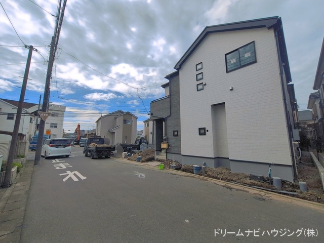 千葉県市川市南大野１丁目の新築戸建て外構写真 2026年4月14日撮影