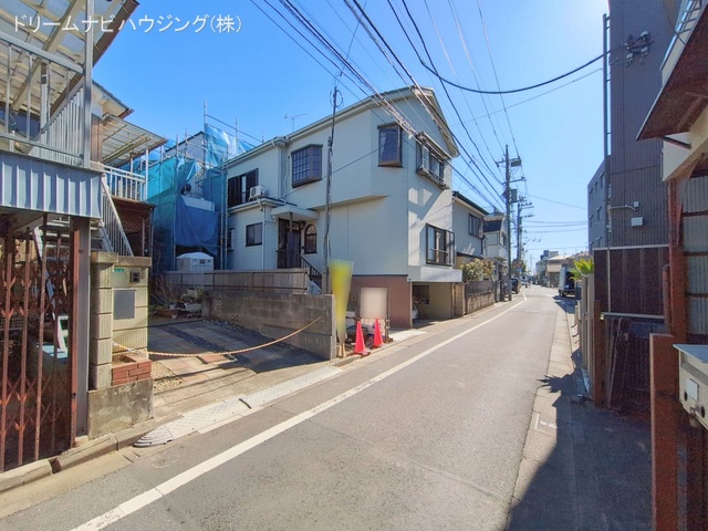 東京都江戸川区大杉4丁目の新築戸建てシート写真 2026年2月2日撮影