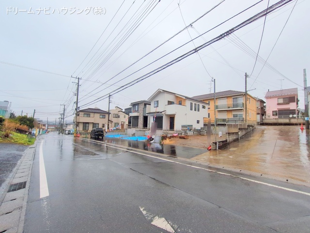 千葉県市川市北方町４丁目の新築戸建て完成写真 2025年12月23日撮影