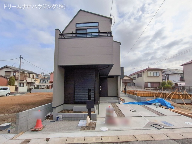 千葉県市川市香取１丁目の新築戸建て完成写真 2026年2月23日撮影