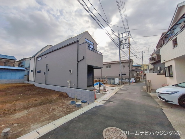 千葉県市川市香取１丁目の新築戸建て完成写真 2026年2月23日撮影