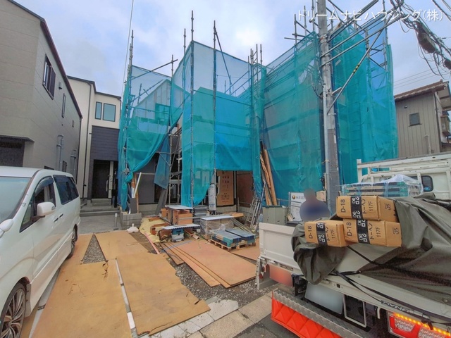 千葉県市川市香取１丁目の新築戸建てシート写真 2026年3月31日撮影