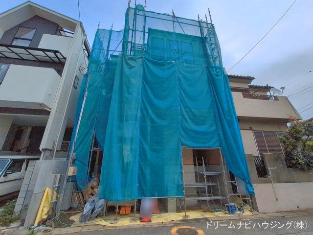千葉県市川市原木３丁目の新築戸建て上棟写真 2026年7月6日撮影