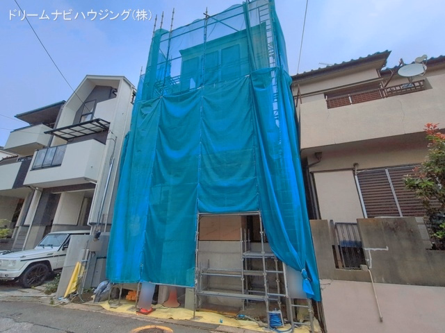 千葉県市川市原木３丁目の新築戸建て上棟写真 2026年7月6日撮影