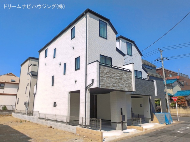 千葉県市川市塩焼3丁目の新築戸建て完成写真 2026年5月17日撮影
