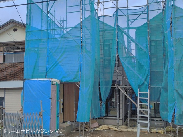 千葉県市川市本北方２丁目の新築戸建てシート写真 2026年4月9日撮影