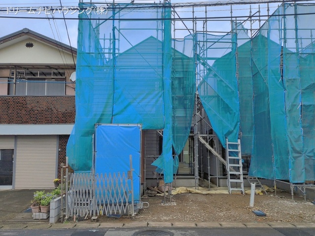 千葉県市川市本北方２丁目の新築戸建てシート写真 2026年4月9日撮影