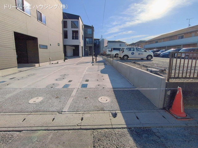 千葉県市川市原木３丁目の新築戸建て完成写真 2026年2月4日撮影