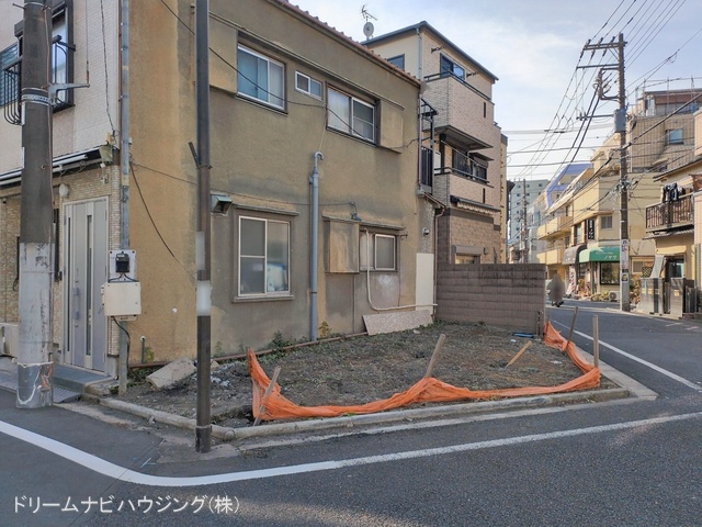 東京都江戸川区平井６丁目の新築戸建て更地・土地写真 2026年1月14日撮影
