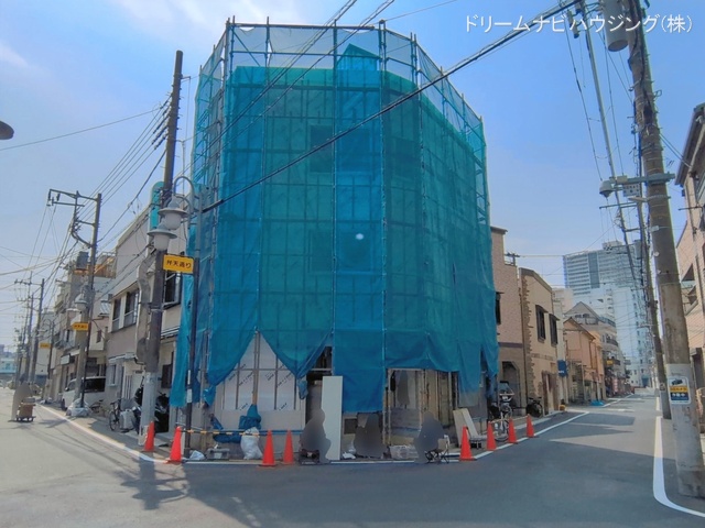 東京都江戸川区平井６丁目の新築戸建てシート写真 2026年3月29日撮影