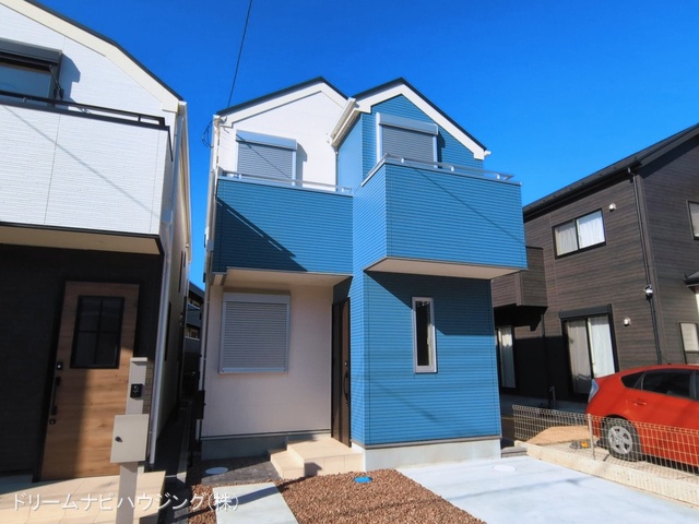 千葉県市川市柏井町１丁目の新築戸建て完成写真 2026年3月4日撮影