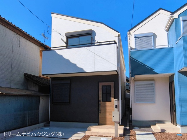 千葉県市川市柏井町1丁目の新築戸建て完成写真 2026年3月4日撮影