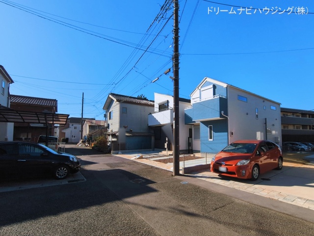 千葉県市川市柏井町1丁目の新築戸建て完成写真 2026年3月4日撮影