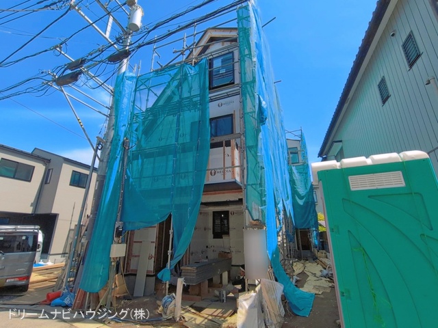 千葉県市川市香取１丁目の新築戸建てシート写真 2026年4月16日撮影