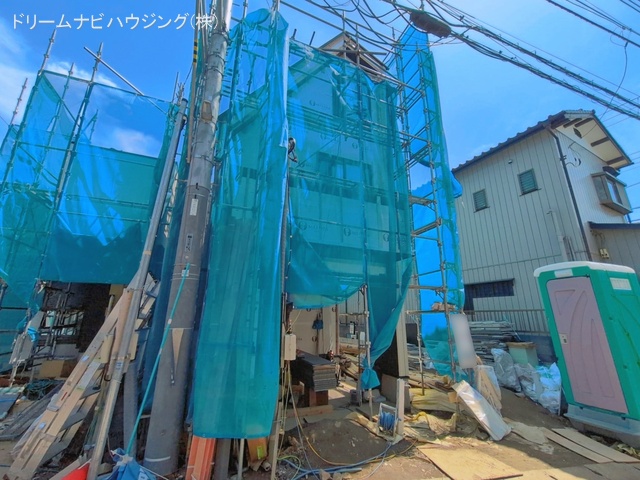 千葉県市川市香取１丁目の新築戸建てシート写真 2026年4月16日撮影