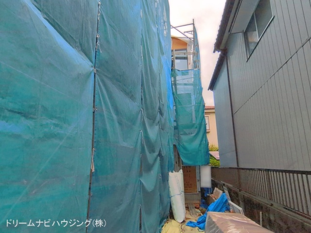 千葉県市川市香取１丁目の新築戸建てシート写真 2026年3月31日撮影