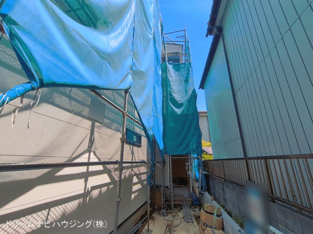 千葉県市川市香取１丁目の新築戸建てシート写真 2026年4月16日撮影