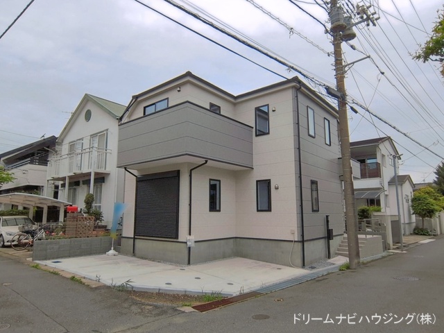 千葉県市川市八幡6丁目の新築戸建て完成写真 2026年4月29日撮影