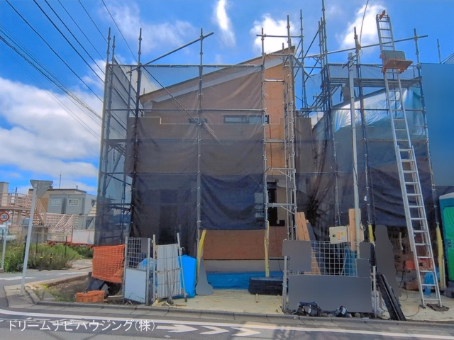 新築戸建て 江戸川区東葛西148　2棟 1号棟 上棟