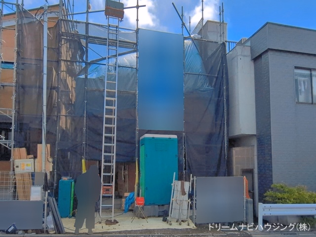 新築戸建て 江戸川区東葛西148　2棟 2号棟 上棟