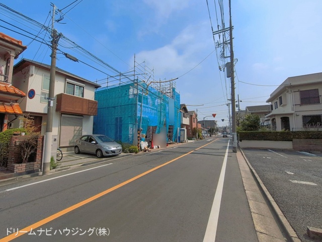 東京都江戸川区北小岩７丁目の新築戸建てシート写真 2026年3月29日撮影