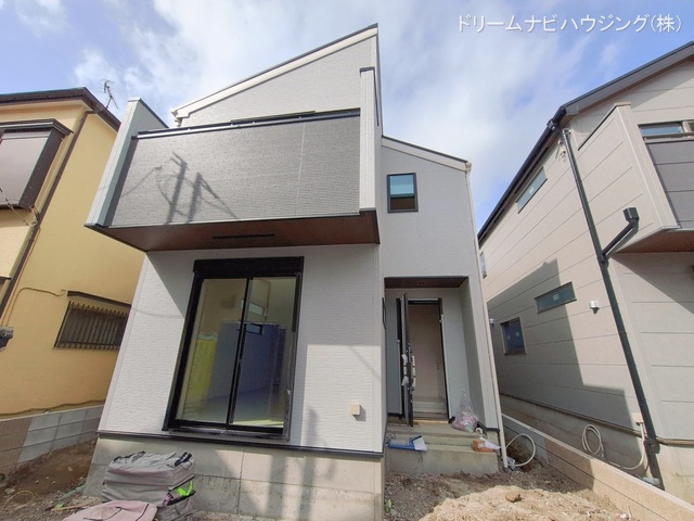 東京都江戸川区大杉２丁目の新築戸建て外構写真 2026年2月23日撮影