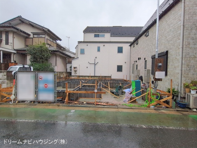東京都江戸川区南小岩１丁目の新築戸建て基礎写真 2026年2月24日撮影