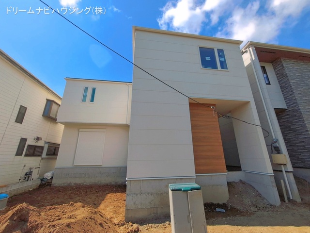千葉県市川市北方3丁目の新築戸建て外構写真 2026年5月10日撮影