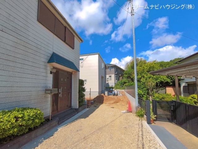 千葉県市川市北方3丁目の新築戸建て外構写真 2026年5月10日撮影