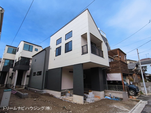 東京都江戸川区江戸川３丁目の新築戸建て外構写真 2026年3月3日撮影