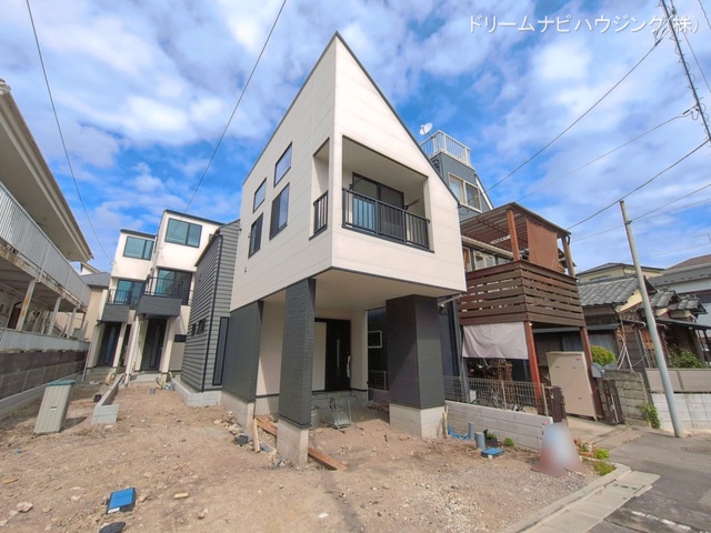 東京都江戸川区江戸川３丁目の新築戸建て外構写真 2026年4月14日撮影