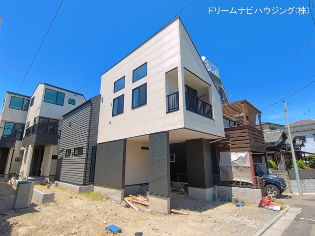 東京都江戸川区江戸川３丁目の新築戸建て外構写真 2026年5月10日撮影