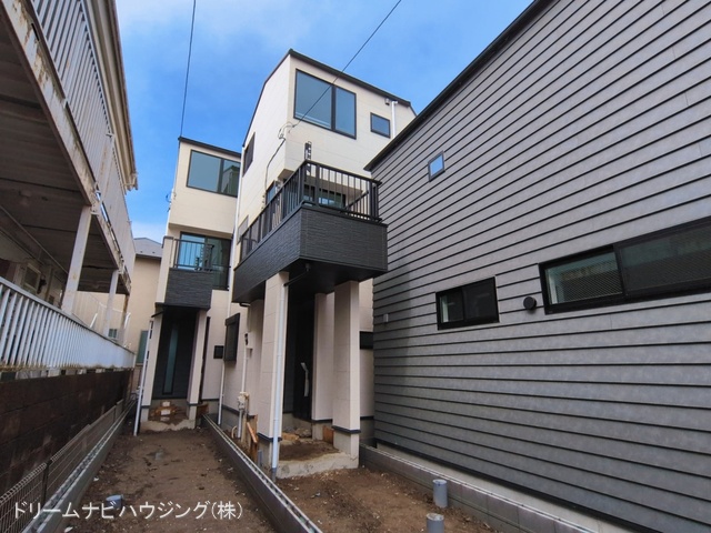 東京都江戸川区江戸川３丁目の新築戸建て外構写真 2026年3月3日撮影