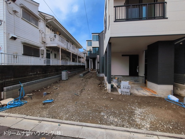 東京都江戸川区江戸川３丁目の新築戸建て外構写真 2026年3月3日撮影