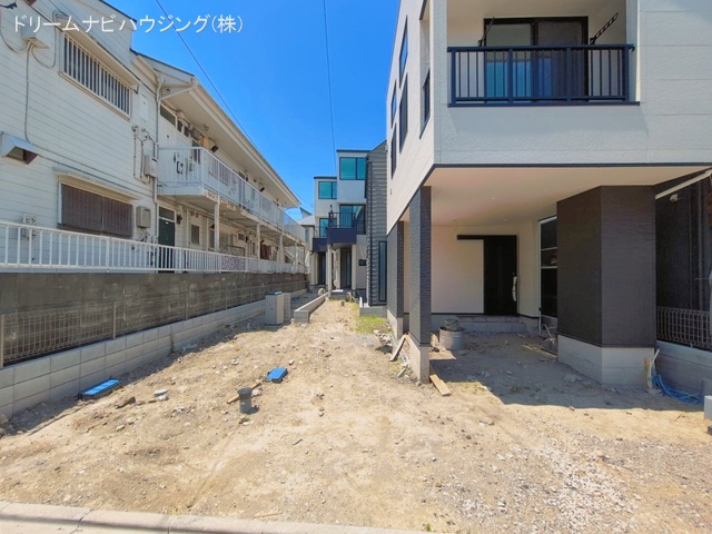 東京都江戸川区江戸川３丁目の新築戸建て外構写真 2026年5月10日撮影